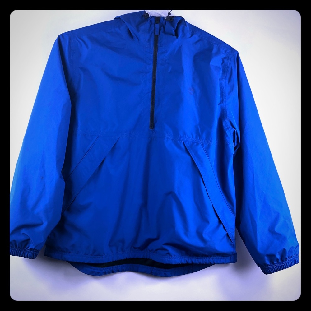 Timberland Men’s Blue waterproof half zip hoodie